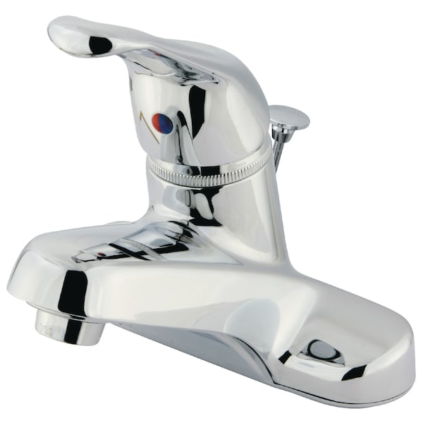 4" Centerset Bathroom Faucet, Chrome